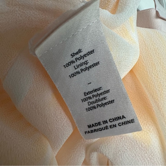 Cinq A Sept Midi Skirt Valencia Ruffle Yellow White Satin Dainty Size 8 Mediun - Picture 4 of 6